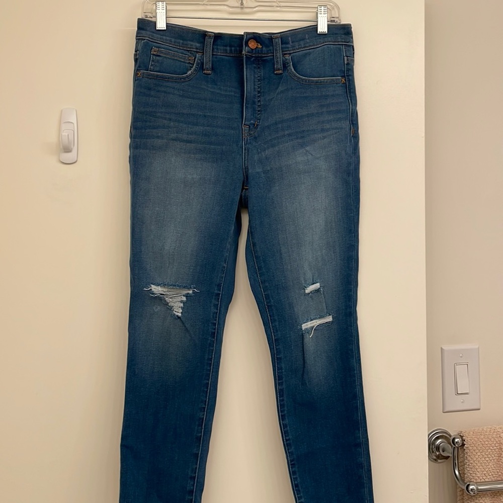 NWT Madewell 10 inch High Rise Skinny Size 28